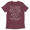 Blessed is She - Vintage Short sleeve t-shirt