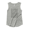 For I am convinced - Ladies’ Cap Sleeve T-Shirt
