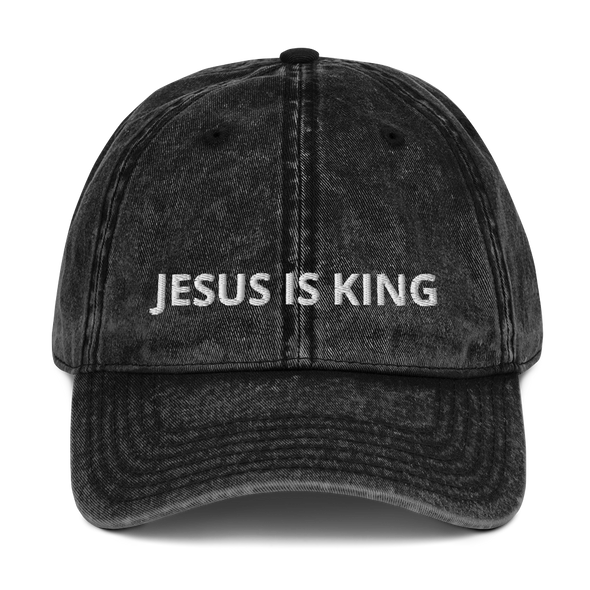 Jesus is King - Vintage Dad Hat